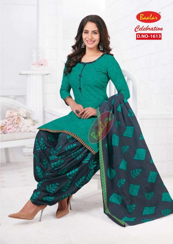 Baalar Celebration Vol-16Cotton Designer Patiyala Dress Material